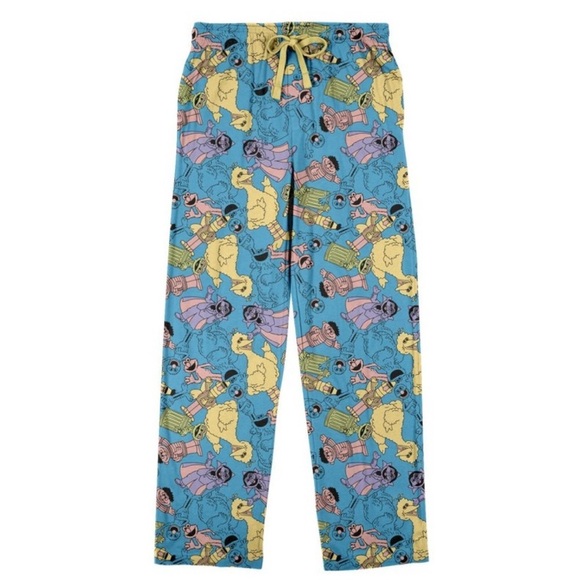 Nwt Large Sesame Street men’s pajama bottoms. Unisex. Fun AND comfortable!! - Picture 1 of 6